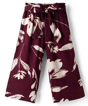 Load image into Gallery viewer, Floral Printed Woven Belted Culotte Pant