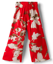Load image into Gallery viewer, Floral Printed Woven Belted Culotte Pant