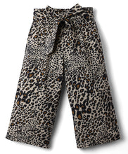 Load image into Gallery viewer, Animal Print Woven Belted Palazzo