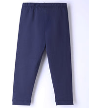 Load image into Gallery viewer, Cotton Knit Solid Full Length Leggings