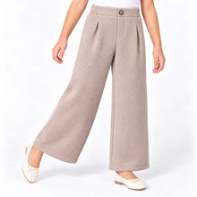 Load image into Gallery viewer, Waffle Knit Pleated Full Length Pant