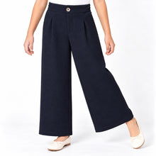 Load image into Gallery viewer, Waffle Knit Pleated Full Length Pant