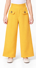 Load image into Gallery viewer, Waffle Fabric Solid Color Full Length Slit Pant
