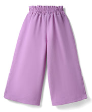 Load image into Gallery viewer, Waffle Fabric Solid Color Full Length Slit Pant