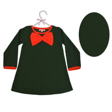 Load image into Gallery viewer, CrayonFlakes Kids Wear for Girls Fleece Straight Frock Dress with Sleeves