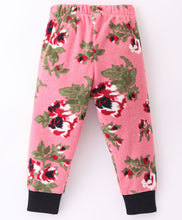 Load image into Gallery viewer, Floral Printed Polar Fleece Jogger