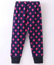 Load image into Gallery viewer, Polka Printed Polar Fleece Jogger