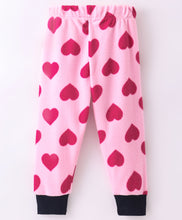 Load image into Gallery viewer, Hearts Printed Polar Fleece Jogger