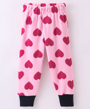 Load image into Gallery viewer, Hearts Printed Polar Fleece Jogger