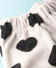 Load image into Gallery viewer, Hearts Printed Polar Fleece Jogger