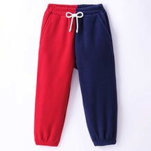 Load image into Gallery viewer, Solid Color Block Full Length Polar Fur Jogger