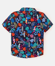 Load image into Gallery viewer, Forest Printed Half Sleeves Shirt