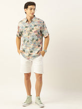 Load image into Gallery viewer, Beach Printed Half Sleeves Mens Shirt