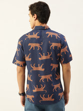 Load image into Gallery viewer, Jaguar Printed Half Sleeves Mens Shirt