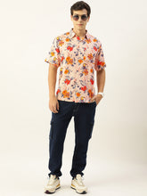 Load image into Gallery viewer, Floral Printed Half Sleeves Mens Shirt