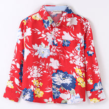 Load image into Gallery viewer, Floral Printed Full Sleeves Shirt