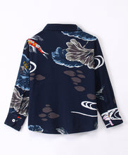Load image into Gallery viewer, Ocean Fishes Printed Full Sleeves Shirt