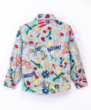 Load image into Gallery viewer, Boom Stars Printed Full Sleeves Shirt