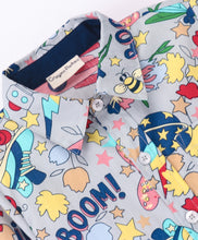 Load image into Gallery viewer, Boom Stars Printed Full Sleeves Shirt