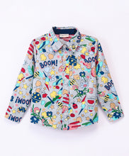 Load image into Gallery viewer, Boom Stars Printed Full Sleeves Shirt