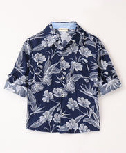 Load image into Gallery viewer, Floral Printed Full Sleeves Shirt