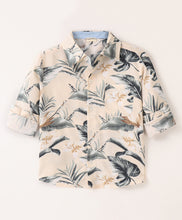 Load image into Gallery viewer, Floral Printed Full Sleeves Shirt