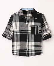 Load image into Gallery viewer, Checkered Printed Full Sleeves Shirt