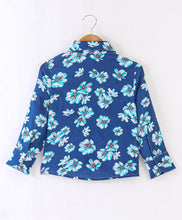 Load image into Gallery viewer, Floral Printed Full Sleeves Shirt