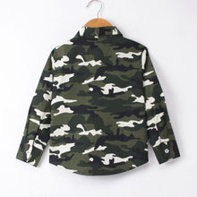 Load image into Gallery viewer, Camouflage Printed Full Sleeves Shirt
