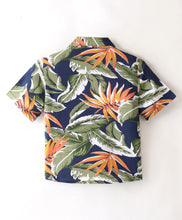 Load image into Gallery viewer, Flower and Leaves Printed Full Sleeves Shirt