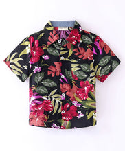 Load image into Gallery viewer, Floral Leaves Printed Full Sleeves Shirt