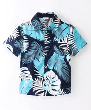 Load image into Gallery viewer, Leaves Printed Full Sleeves Shirt