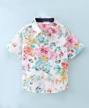 Load image into Gallery viewer, Floral Printed Full Sleeves Shirt