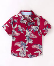 Load image into Gallery viewer, Leaves Printed Full Sleeves Shirt