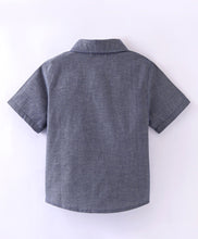 Load image into Gallery viewer, Solid Chambray Full Sleeves Shirt