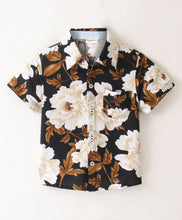 Load image into Gallery viewer, Floral Printed Half Sleeves Shirt