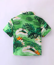 Load image into Gallery viewer, Forest Printed Half Sleeves Shirt