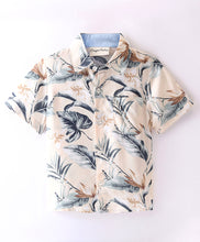 Load image into Gallery viewer, Floral Printed Half Sleeves Shirt