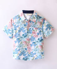 Load image into Gallery viewer, Floral Printed Half Sleeves Shirt