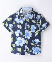 Load image into Gallery viewer, Floral Printed Half Sleeves Shirt