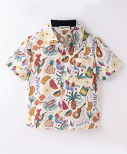 Load image into Gallery viewer, Summer Printed Half Sleeves Shirt