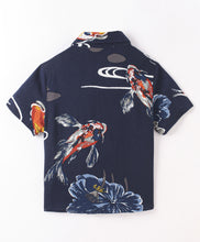 Load image into Gallery viewer, Ocean Printed Half Sleeves Shirt