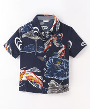 Load image into Gallery viewer, Ocean Printed Half Sleeves Shirt