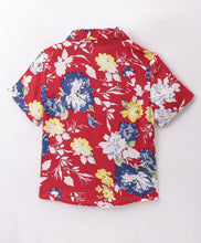 Load image into Gallery viewer, Floral Printed Half Sleeves Shirt