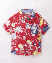 Load image into Gallery viewer, Floral Printed Half Sleeves Shirt