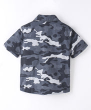 Load image into Gallery viewer, Camouflage Printed Half Sleeves Shirt