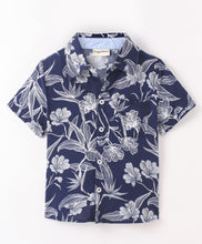 Load image into Gallery viewer, Floral Printed Half Sleeves Shirt