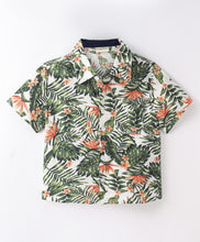 Load image into Gallery viewer, Floral Printed Half Sleeves Shirt