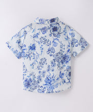 Load image into Gallery viewer, Floral Printed Half Sleeves Shirt