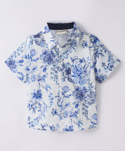 Load image into Gallery viewer, Floral Printed Half Sleeves Shirt